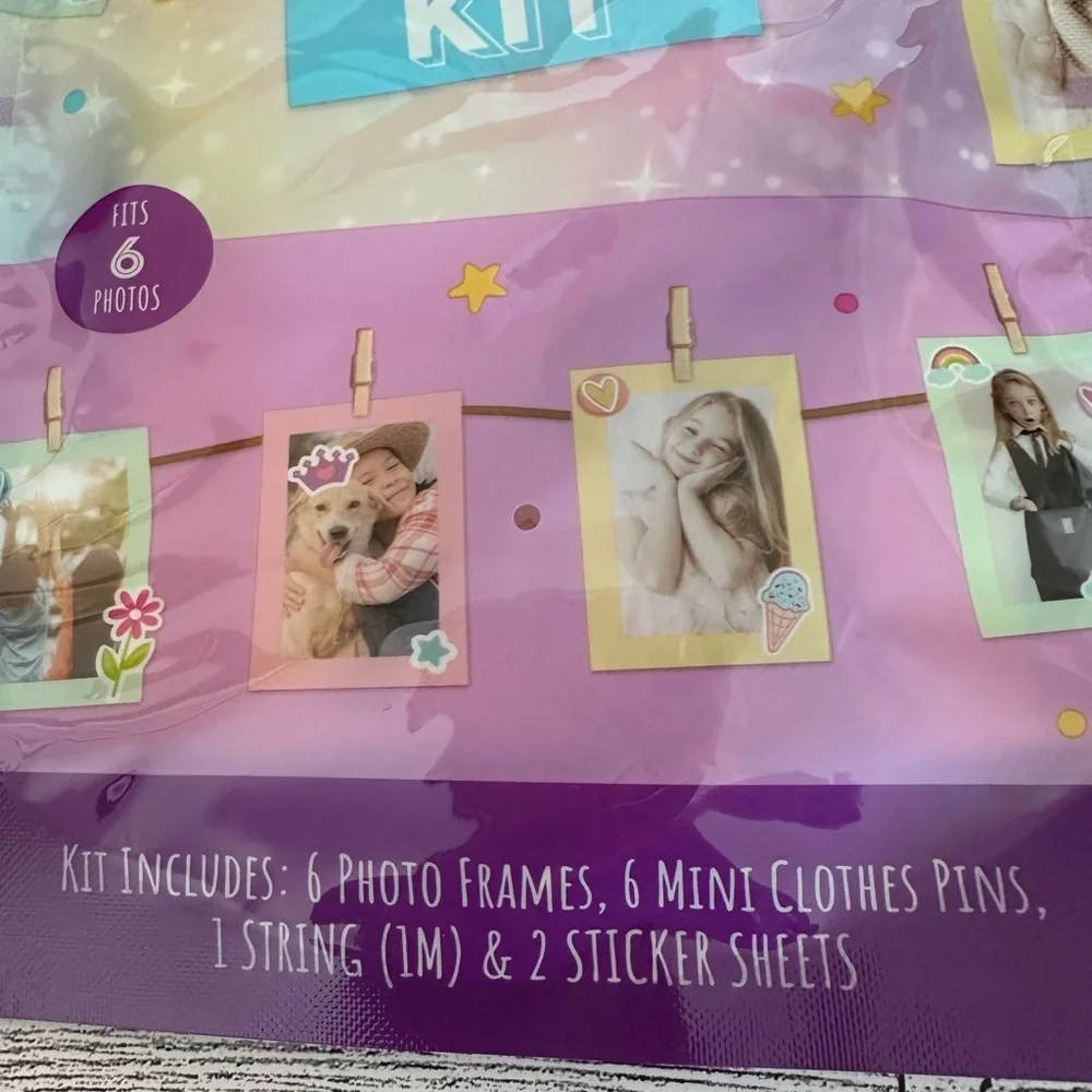 🌵3/$15 New Make Your Own Photo Garland Kit ( see description)